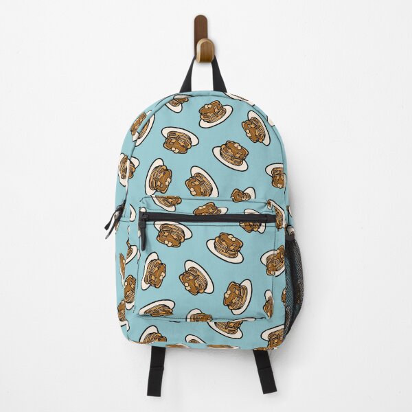 Item preview, Pancakes with Butter and Syrup Pattern on Blue designed and sold by evannave.