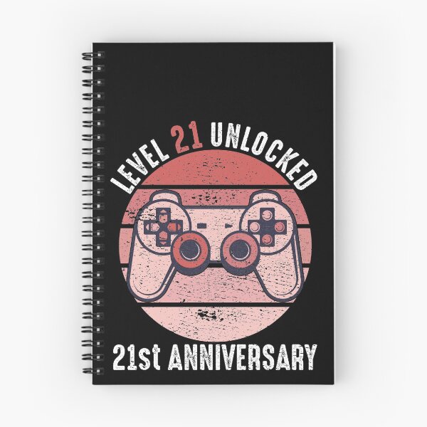Item preview, Level 21 Unlocked 21st Anniversary designed and sold by RandomStuffShop.