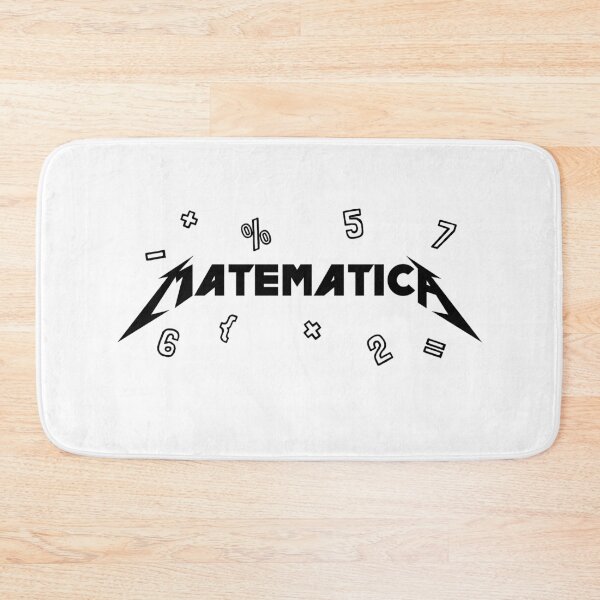 Item preview, Matematica (black on white) designed and sold by Vladan Seva.