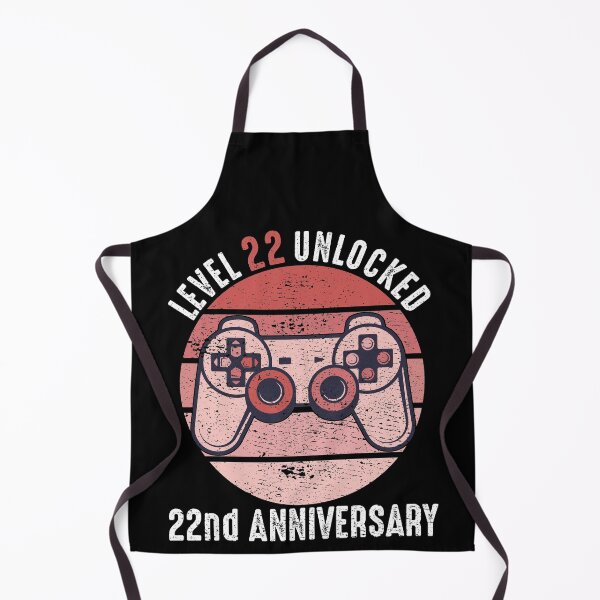 Item preview, Level 22 Unlocked 22nd Anniversary designed and sold by RandomStuffShop.