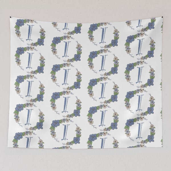 Item preview, Blue Floral I designed and sold by missmann.