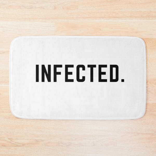 Item preview, Close schools now "INFECTED" sarcastic quote sticker [P-Q 117][753] designed and sold by HIPNOTIZAR  CRAFTS.