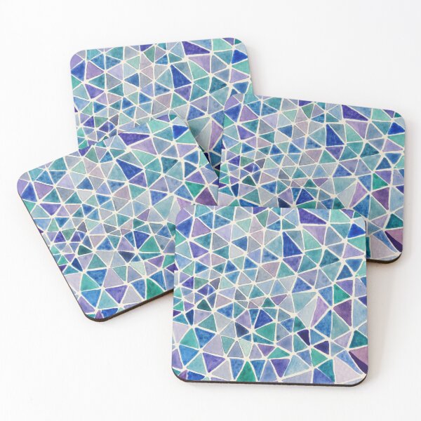 Item preview, Watercolor Triangles designed and sold by Oceanadesigns.