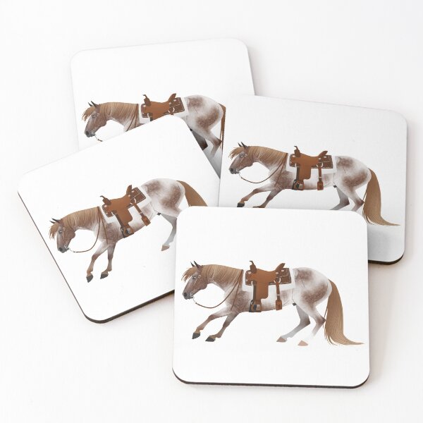 Item preview, Varnish Road Cutting Appaloosa Horse - Equine Rampaige designed and sold by equinerampaige.