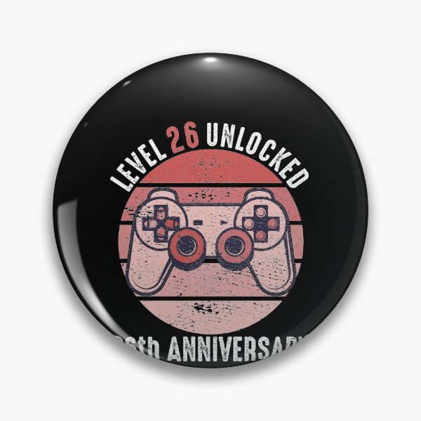 Item preview, Level 26 Unlocked 26th Anniversary designed and sold by RandomStuffShop.