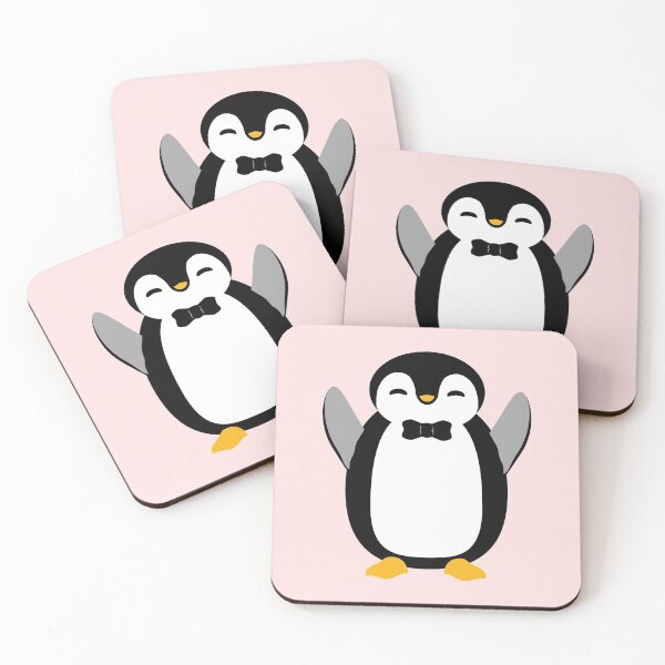 Item preview, Happy penguin in tuxedo and bow tie designed and sold by Arliju.