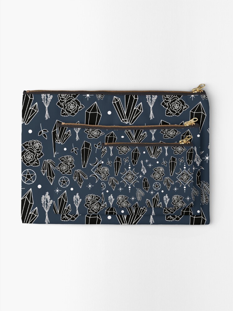 Thumbnail 2 of 4, Zipper Pouch, Witch Crystal designed and sold by ElleMacNeil.