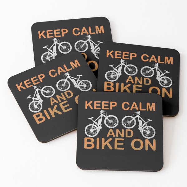Item preview, Keep Calm and Bike On Bicycle Vintage Retro designed and sold by DerNerd.