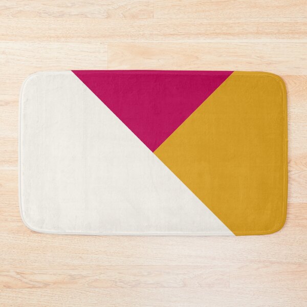 Item preview, Tricolor Geometry Pink Yellow designed and sold by La Chic.