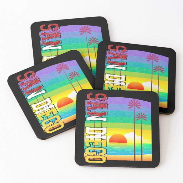 Item preview, San Diego California designed and sold by ThreadsNouveau.