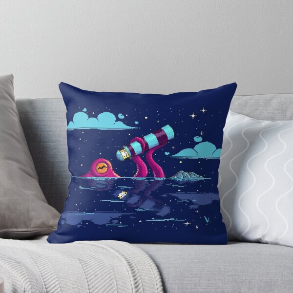 Item preview, Octocurious by night designed and sold by SuperOctopus.
