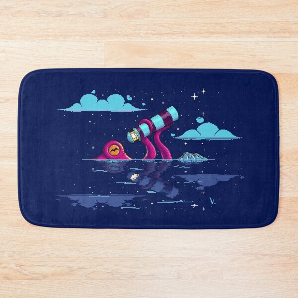 Item preview, Octocurious by night designed and sold by SuperOctopus.