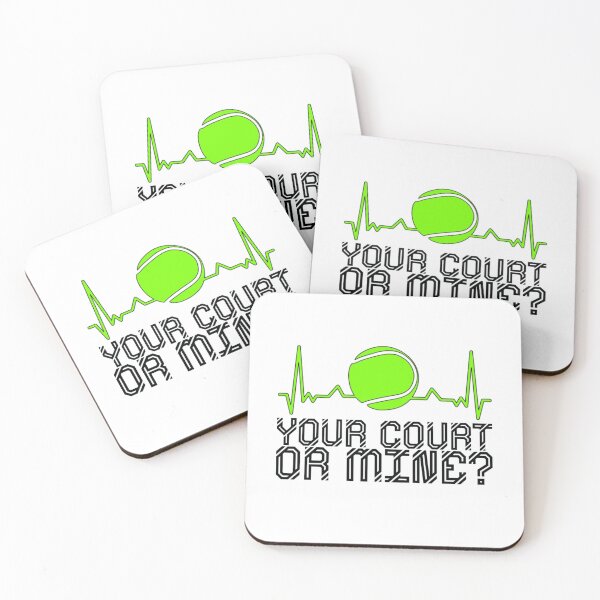 Item preview, Your court or mine? desgin for a tennis player designed and sold by ChristopherIBK.