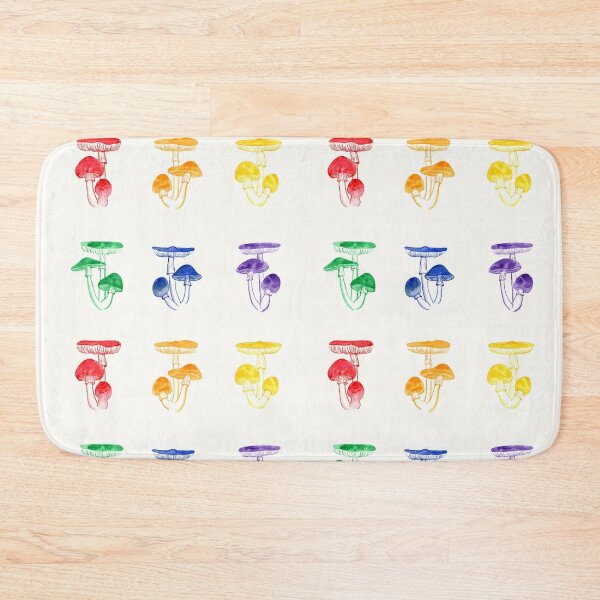 Item preview, Rainbow mushrooms  designed and sold by terastar.