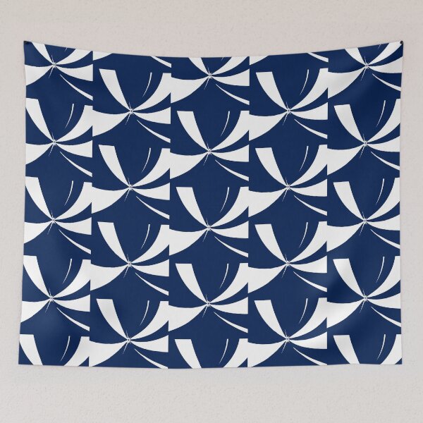Item preview, Blue and White Abstract designed and sold by Joy  Rector.