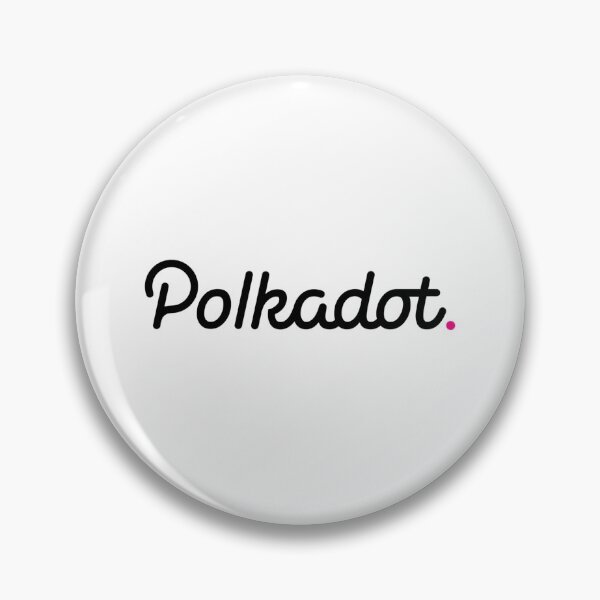 Item preview, Polkadot DOT Logo Text Black designed and sold by Aetha.