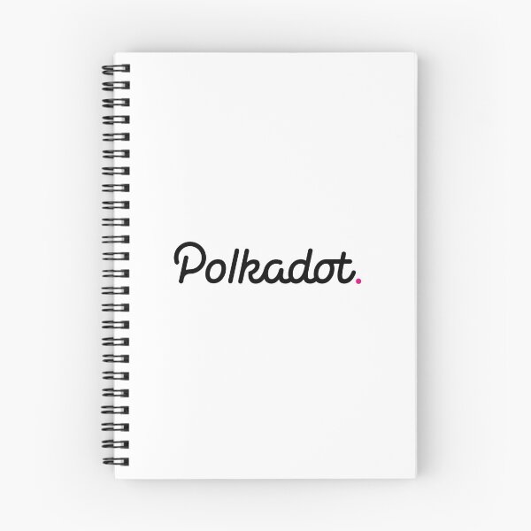 Item preview, Polkadot DOT Logo Text Black designed and sold by Aetha.