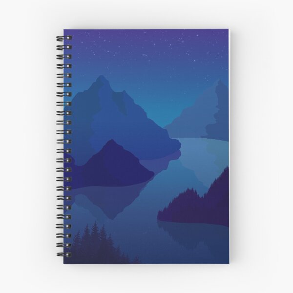 Item preview, El Camino de los Lagos - Noche designed and sold by Katuend.