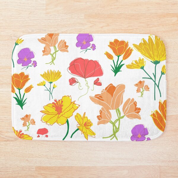 Item preview, Spring Flower Nostalgia | Digital Art Floral Pattern  designed and sold by Queen City  Craftworks.