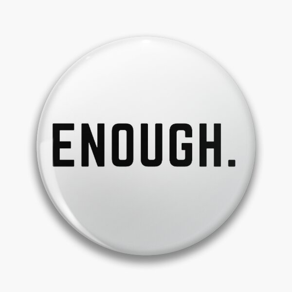Item preview, Get your act together "ENOUGH" sarcastic quote sticker [P-Q 119][757] designed and sold by HIPNOTIZAR  CRAFTS.