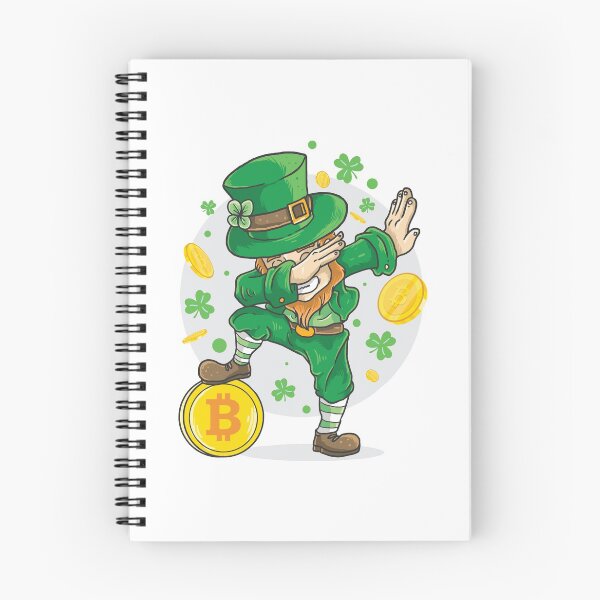Item preview, Dabbing St Patrick with Bitcoin designed and sold by Magdy Store.