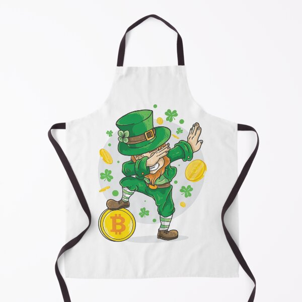 Item preview, Dabbing St Patrick with Bitcoin designed and sold by Magdy Store.