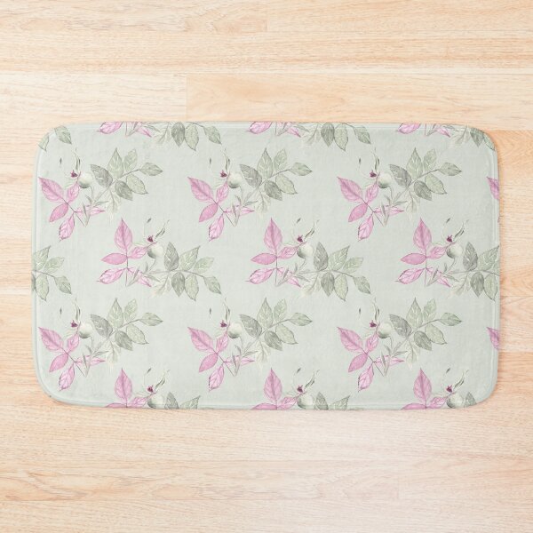 Item preview, Wild roses on light green designed and sold by Flowersforbear.
