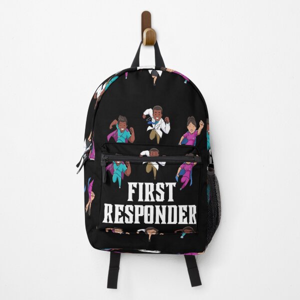 Item preview, First Responder-Black Background  designed and sold by Trendi61.