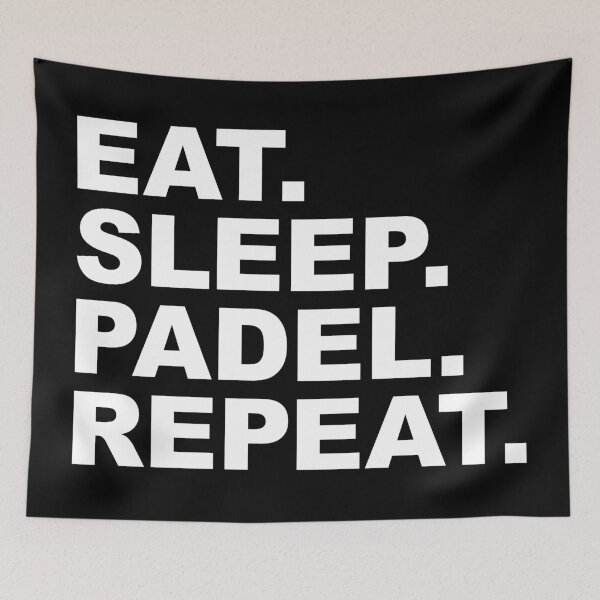 Item preview, Eat sleep padel repeat designed and sold by Statim.