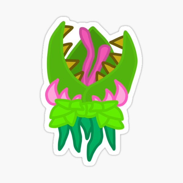 Vista previa del artículo con la obra «Plantera loca», diseñado y vendido por MrMeowser.