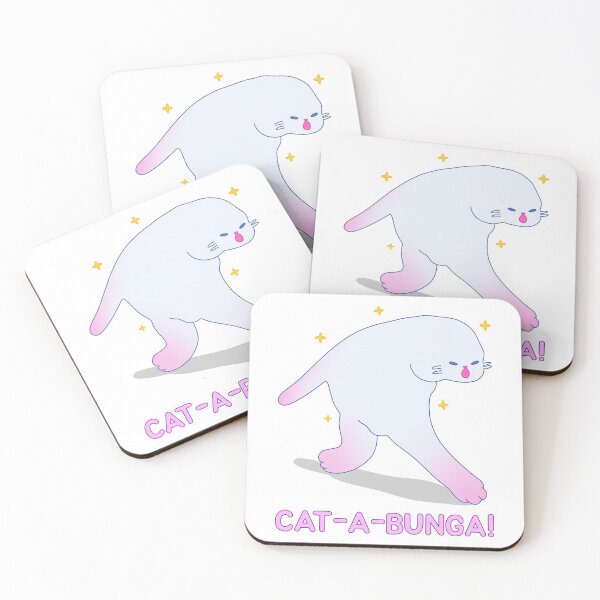 Item preview, cat a bunga designed and sold by place-design.