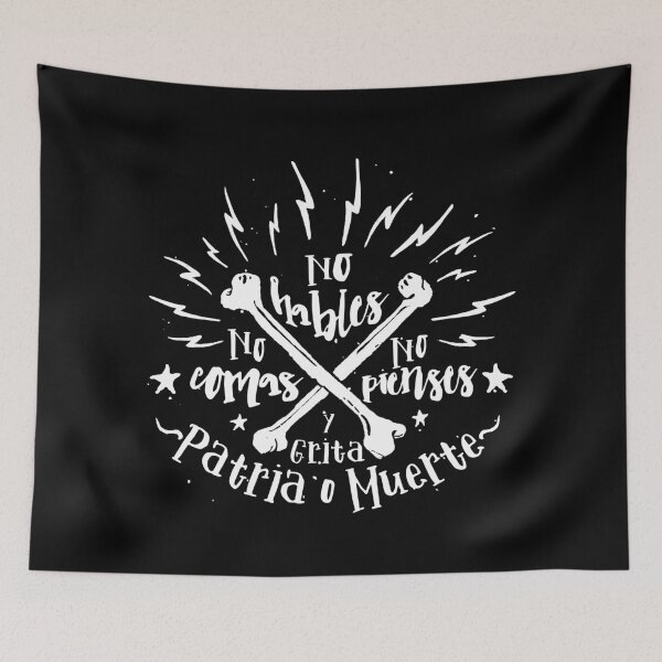 Item preview, Scream "Patria o Muerte" - White Variant designed and sold by JuventudRevende.