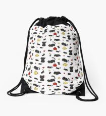 Mochila de cuerdas Mariquita y el gato