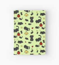 Ladybug and the cat Hardcover Journal