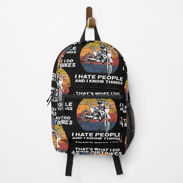 Item preview, Thats What I Do I Ride Dirtbikes I Hate People And I Know Things designed and sold by starider.