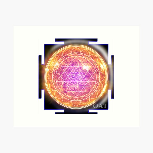 Item preview, Solar Sri Yantra designed and sold by Olivia  Tatara.