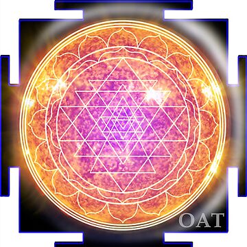 Artwork thumbnail, Solar Sri Yantra by Artcestral