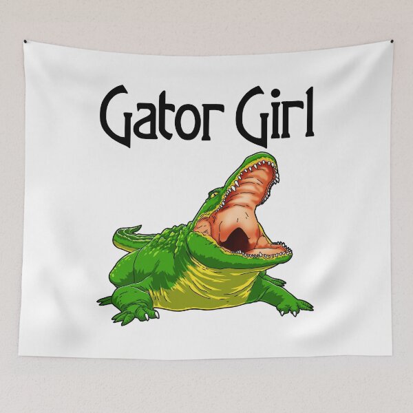 Aperçu de l'œuvre Alligator fille Gator créée et vendue par Bendthetrend.