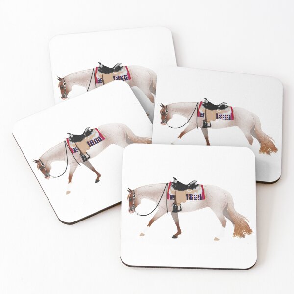 Item preview, Red Roan Western Pleasure Horse - Equine Rampaige designed and sold by equinerampaige.