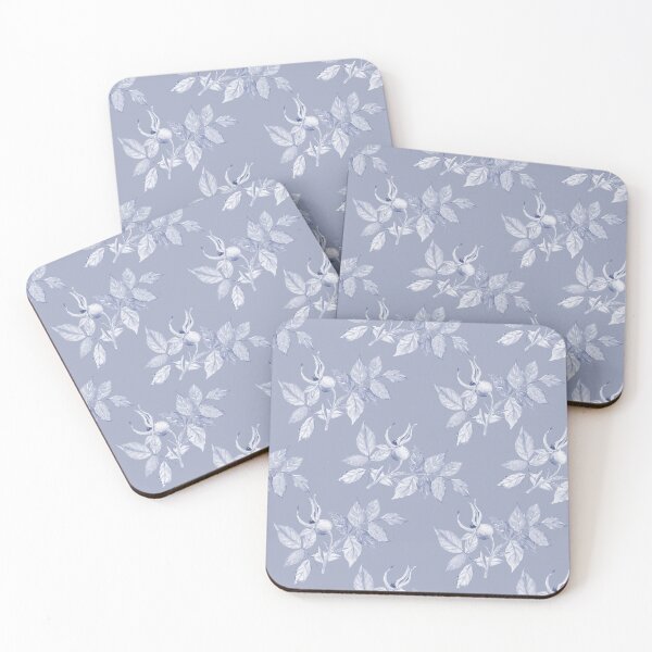 Item preview, Rosehips in silver-gray colors designed and sold by Flowersforbear.