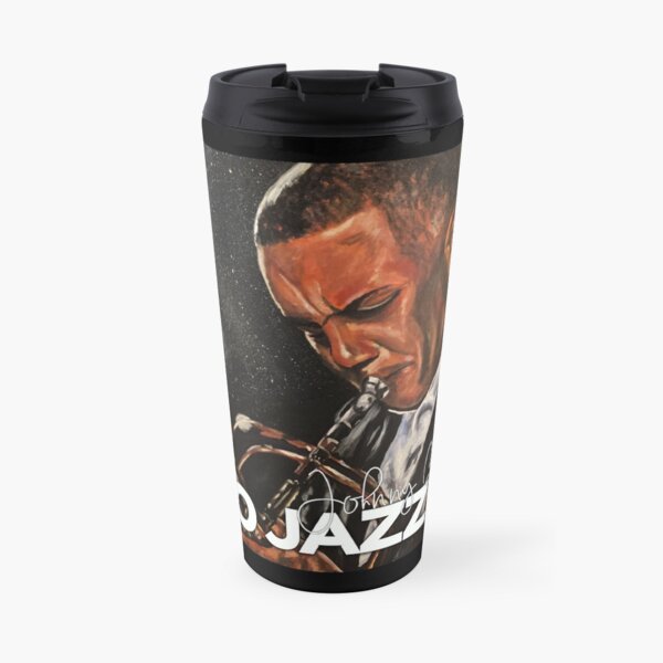 Johnny Britt's "Mo Jazzin" Travel Mug