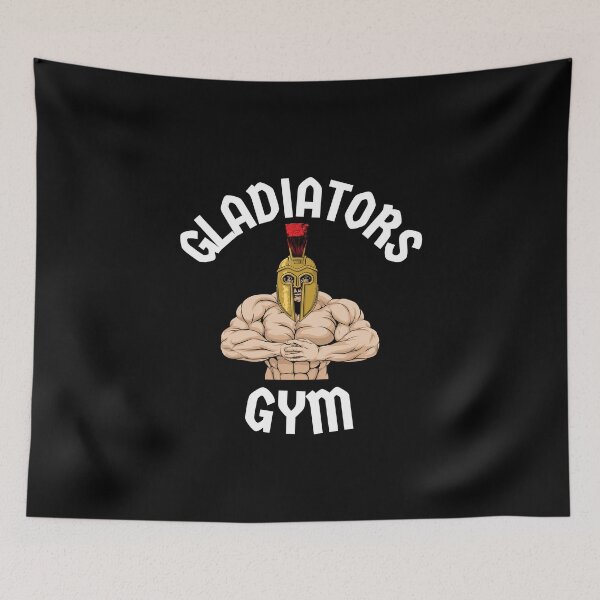 Item preview, Gladiators Gym Motive Bodybuilding Fighters designed and sold by Bearded-Viking.