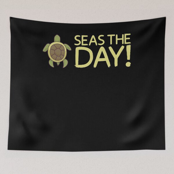 Item preview, Seas the day! desgin for a turtle lover designed and sold by ChristopherIBK.