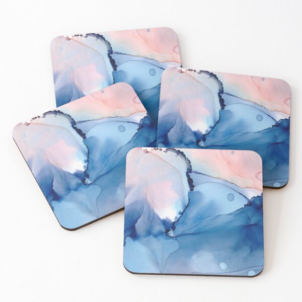 Item preview, Pink&Blue watercolor designed and sold by AndrijanaSp.