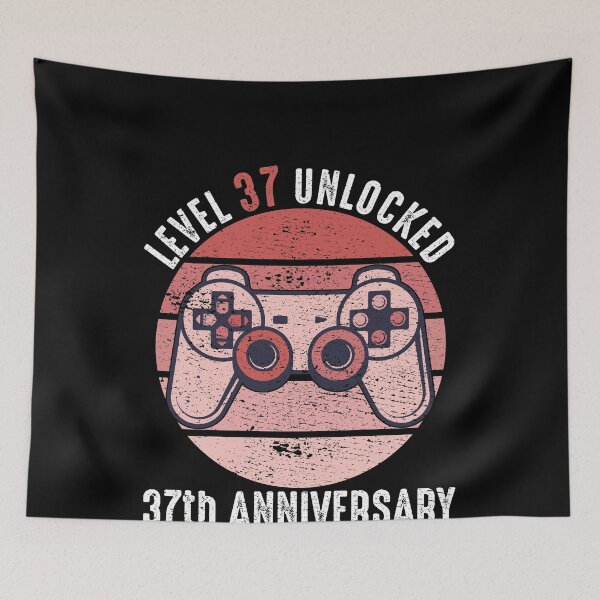 Item preview, Level 37 Unlocked 37th Anniversary designed and sold by RandomStuffShop.