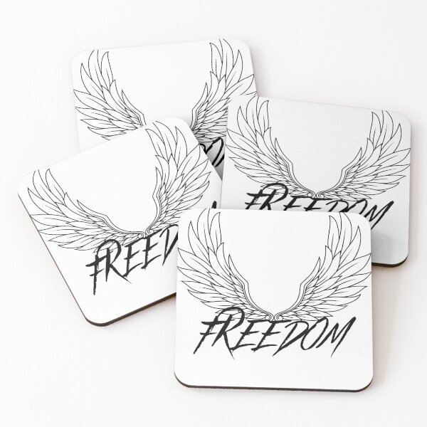 Item preview, Freedom Wings Freedom Fly Frei Free designed and sold by Bearded-Viking.
