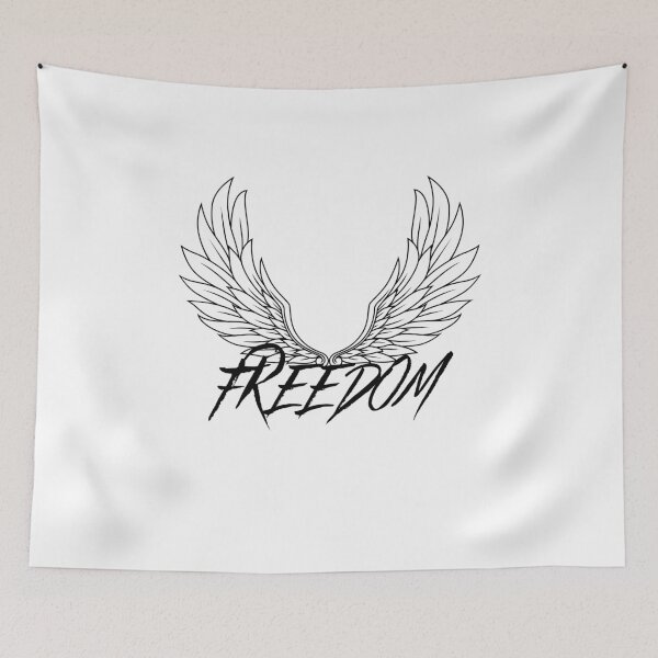 Item preview, Freedom Wings Freedom Fly Frei Free designed and sold by Bearded-Viking.