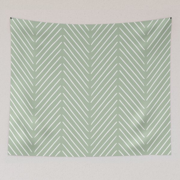 Item preview, Diagonal Mudcloth Green designed and sold by Miss Striped.