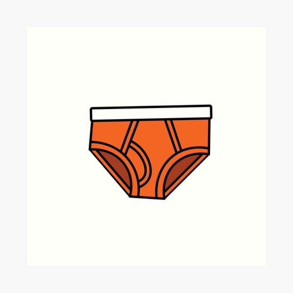 Undies Art Prints Redbubble - roblox be naked without undies