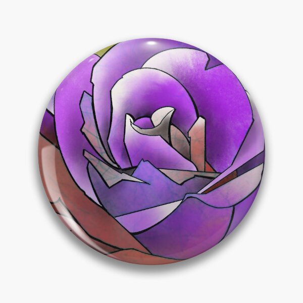 Item preview, purple pink rose tattoo style designed and sold by weilertsen.